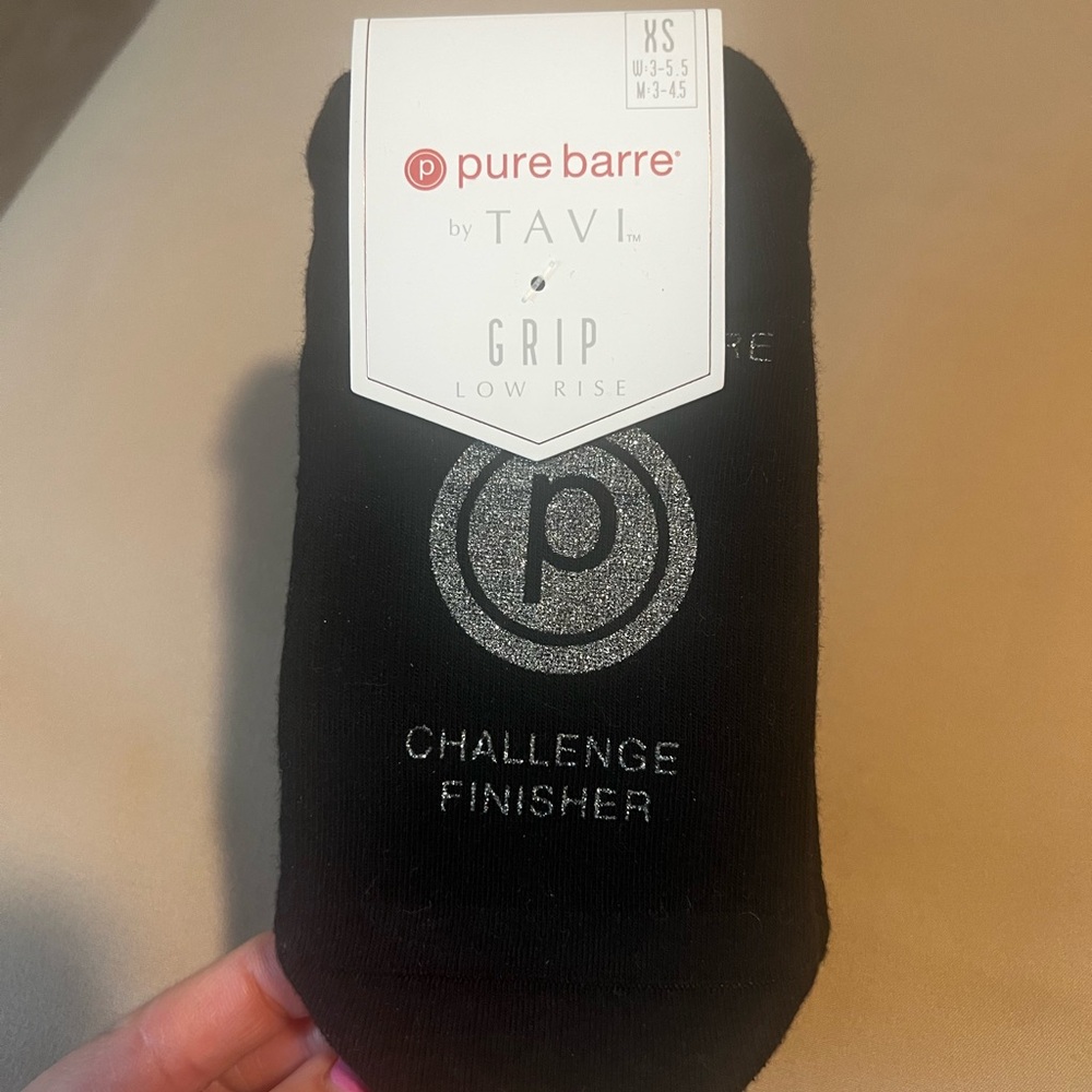 Platinum Barre Challenge Finisher Sticky Socks